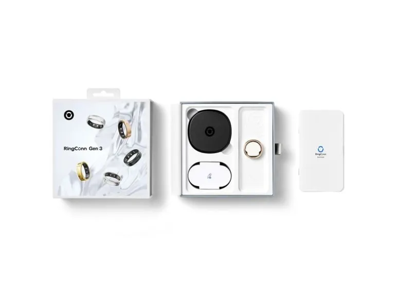 RingConn Smart Ring Gen3, Gr.8 Rose Gold/Brushed Rose Gold