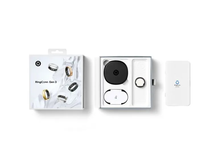 RingConn Smart Ring Gen3, Gr.15 Schwarz