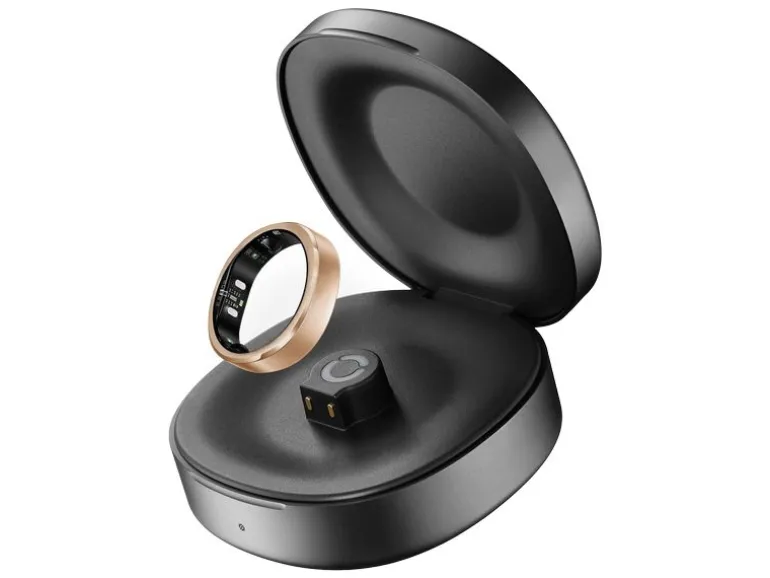 RingConn Smart Ring Gen3, Gr.10 Schwarz/Rose Gold