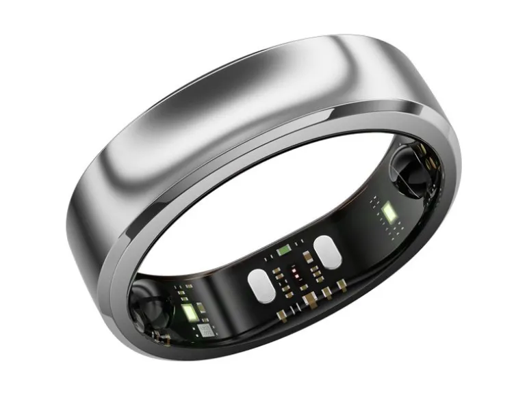 RingConn Smart Ring Gen3, Gr.11 Schwarz/Silber