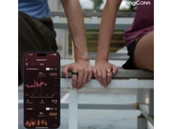 RingConn Smart Ring, Gen 2, Grösse 11, Moonlight Silver