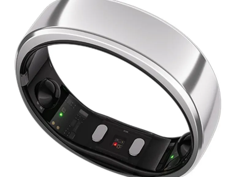 RingConn Smart Ring, Gen 2, Grösse 11, Moonlight Silver