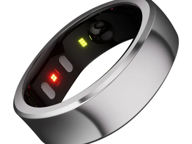 RingConn Smart Ring, Gen 2, Grösse 10, Moonlight Silver