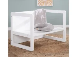roba Kindersitzgruppe 3in1 Holz Weiss