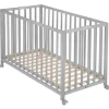 roba Klappbett Schichtholz Kiefer Taupe 60 x 120 cm