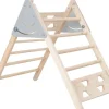 roba Kletterdreieck klappbar Holz Braun