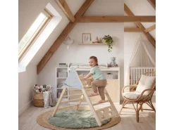 roba Kletterdreieck klappbar Holz Braun