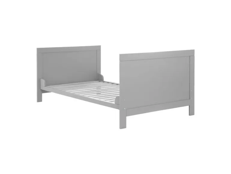 roba Kombi-Kinderbett 70 x 140 cm Holz Taupe umbaubar