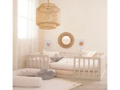 roba Montessori Bodenbett für Kinder 70 x 140 cm
