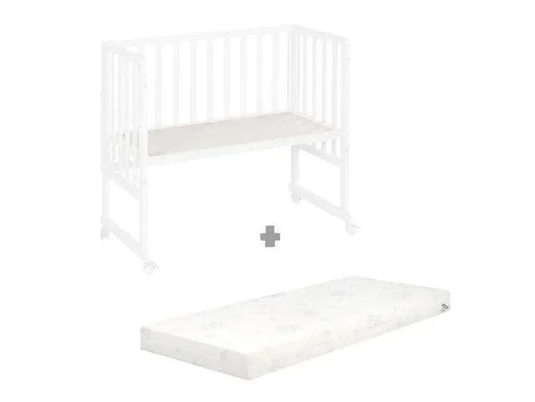 roba Stubenbett 3 in 1, Holz, weiss lackiert