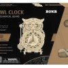 ROKR Bausatz Eulen Uhr