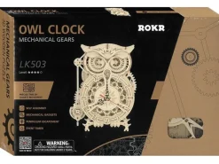 ROKR Bausatz Eulen Uhr
