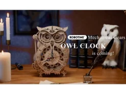 ROKR Bausatz Eulen Uhr