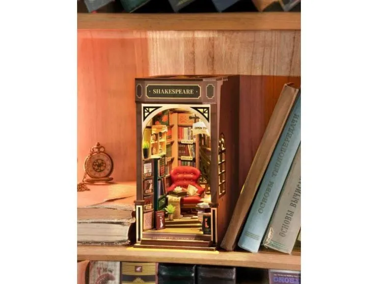 Rolife Bausatz Book Nook Shakespeare's Bookstore
