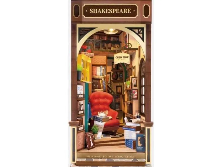 Rolife Bausatz Book Nook Shakespeare's Bookstore