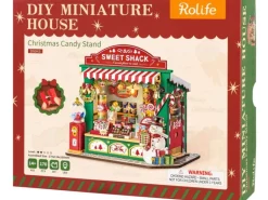 Rolife Bausatz Christmas Candy Stand DIY Holzmodellbau
