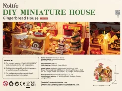 Rolife Bausatz Gingerbread House