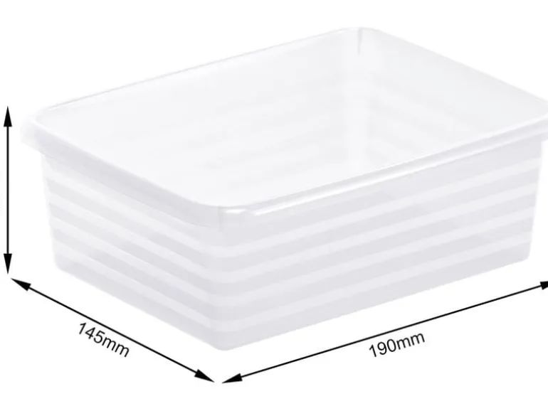 Rotho Formatkörbchen Linus A6 Transparent