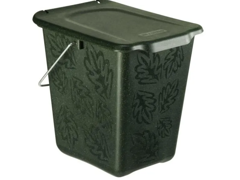 Rotho Komposteimer Greenline 7 l, Grün