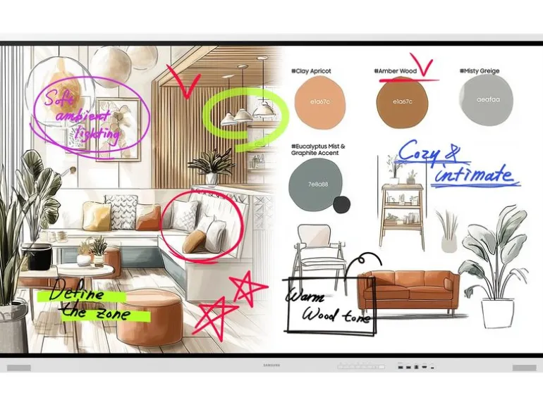 Samsung Touch Display Flip WM75FX Infrarot 75 "