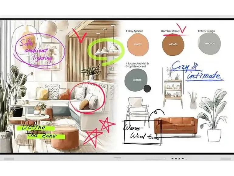 Samsung Touch Display Flip WM85FX Infrarot 85 "