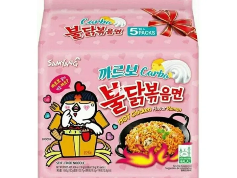 Samyang Buldak Hot Chicken Ramen Carbonara 5 x 130 g