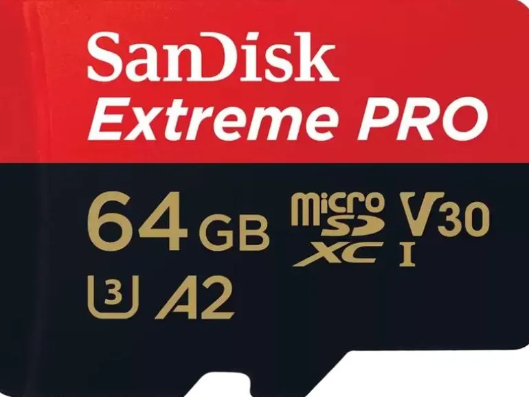 SanDisk microSDXC-Karte Extreme PRO 64 GB