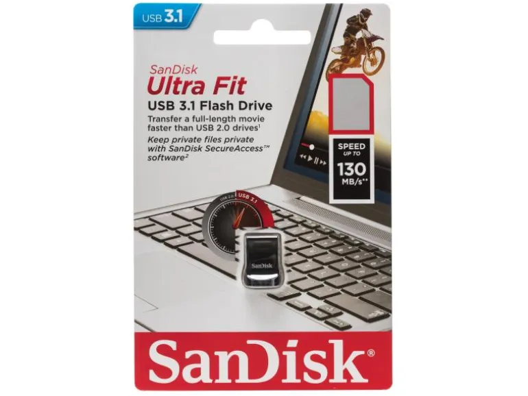 SanDisk USB-Stick Ultra Fit USB3.1 64 GB