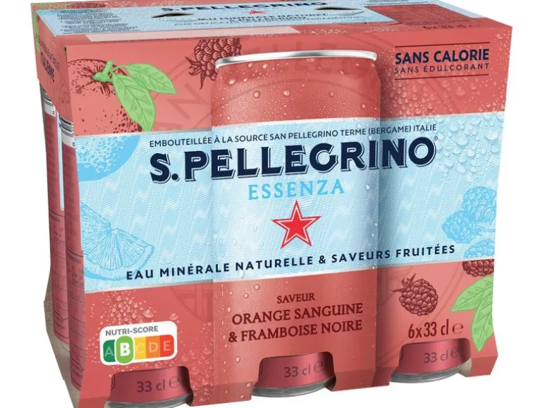 San Pellegrino Essenza Blood Orange & Black Raspberry 6 x 0.33 l