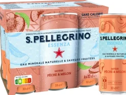 San Pellegrino Essenza Peach & Orange Melon 6 x 0.33 l