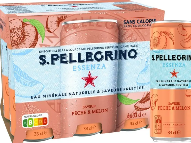 San Pellegrino Essenza Peach & Orange Melon 6 x 0.33 l