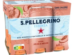 San Pellegrino Essenza Peach & Orange Melon 6 x 0.33 l