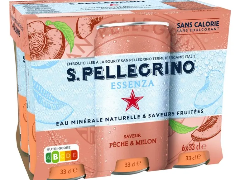 San Pellegrino Essenza Peach & Orange Melon 6 x 0.33 l