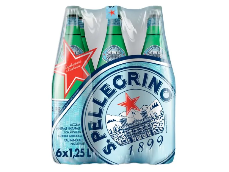 San Pellegrino San Pellegrino Wasser Prickelnd 6 x 1.25 l