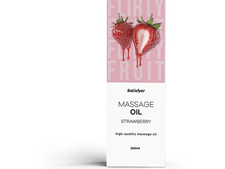 Satisfyer Massageöl Strawberry 250