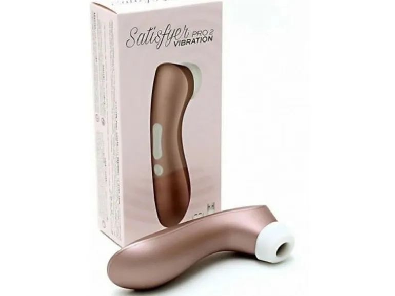 Satisfyer Vibrator Pro 2+ light rose gold