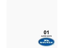 Savage Hintergrund Papier 2.18 x 11 m Super White