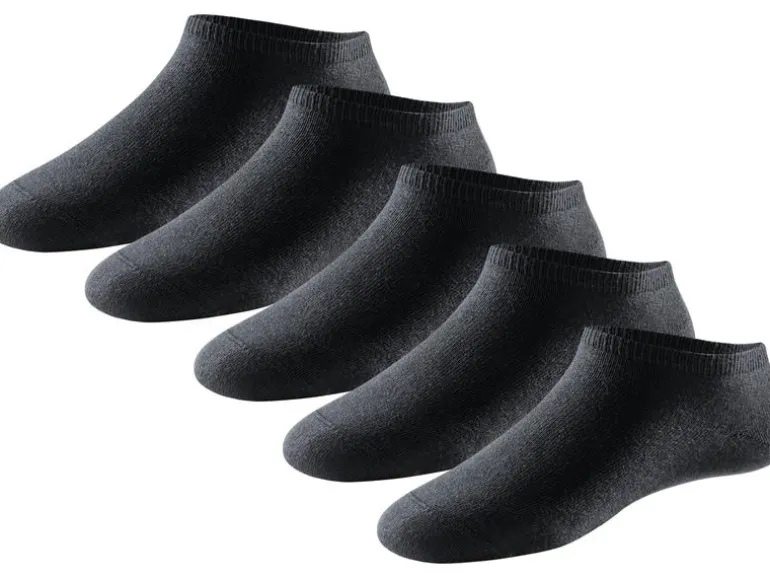 SCHIESSER Socken Herren 5-er Pack, Schwarz, 43 - 46