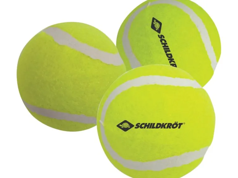 Schildkröt Funsports Schildkröt Tennisbälle 3er Polybag Gelb