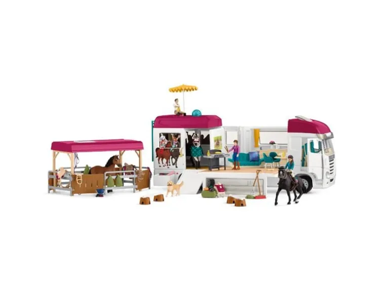 Schleich Spielfigurenset Horse Club Pferdetransporter