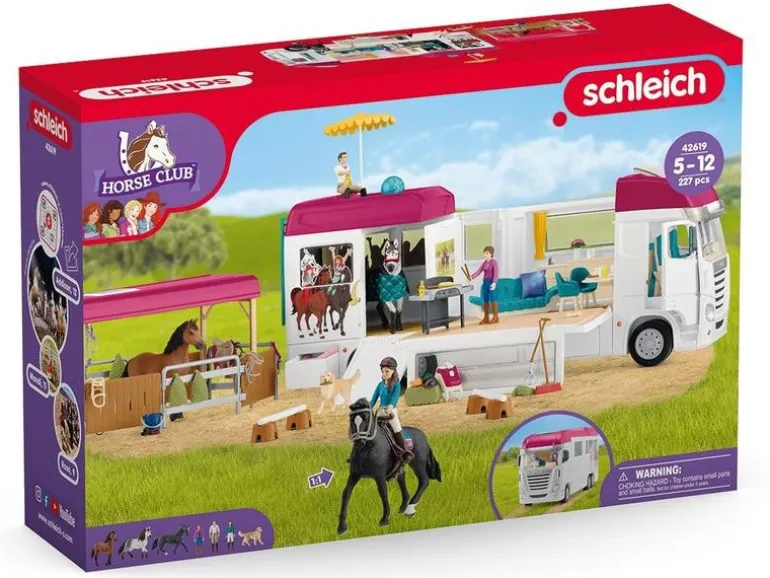 Schleich Spielfigurenset Horse Club Pferdetransporter