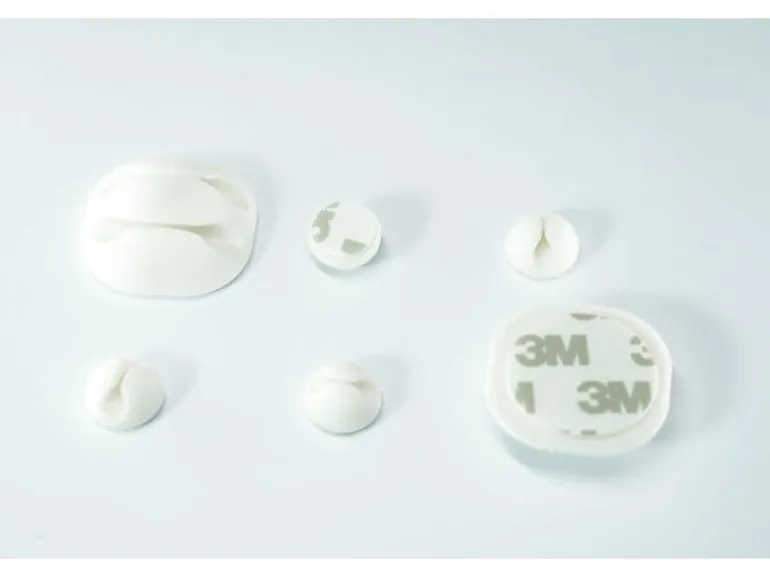 Schönenberger Kabelhalterungen 2 x Ø 35 mm, 4 x Ø 15 mm, Weiss