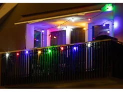 Schönenberger Lichterkette Party-Deco, 600 cm, Mehrfarbig