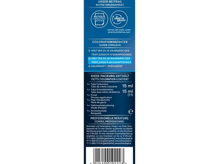 Schwarzkopf Men Perfect Barttönung Perfect Bart 60 Braun