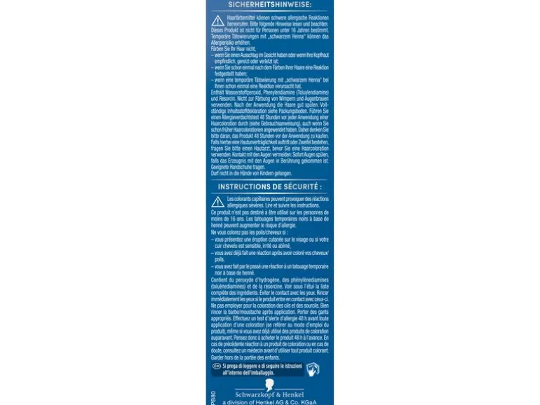 Schwarzkopf Men Perfect Barttönung Perfect Bart 80 Dunkelbraun