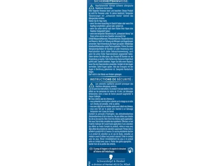 Schwarzkopf Men Perfect Haarcoloration Anti-Grau 80 Schwarzbraun