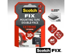Scotch Aussenmontageband Extreme, 19 mm x 1.5 m, 1 Rolle, Schwarz