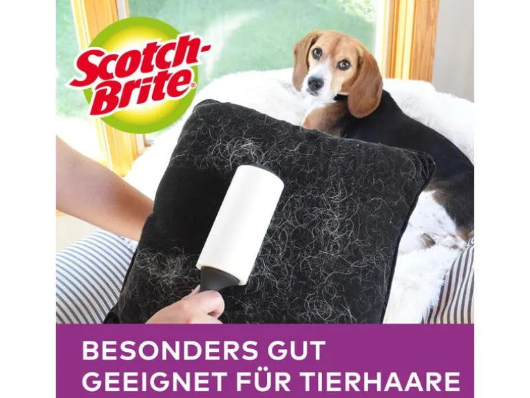 Scotch-Brite Kleiderroller Scotch-Brite Pet Extra Sticky 48 Blatt