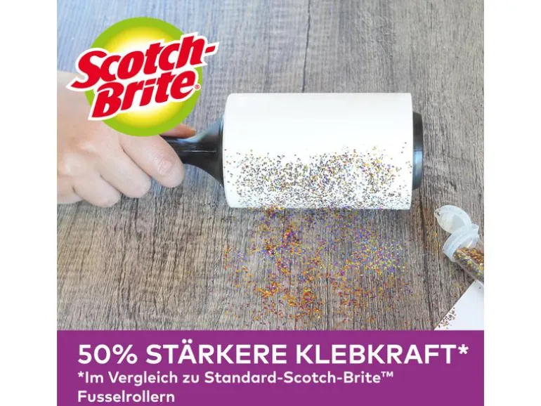 Scotch-Brite Kleiderroller Scotch-Brite Pet Extra Sticky 48 Blatt