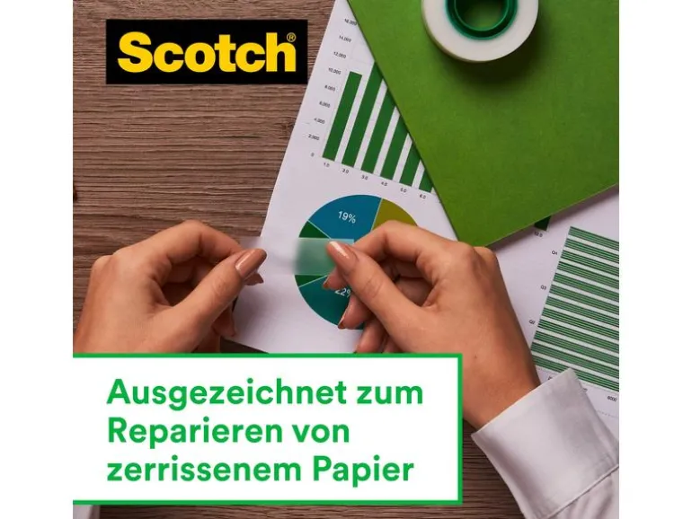 Scotch Klebeband Magic 1.9 cm x 33 m 24 Rollen